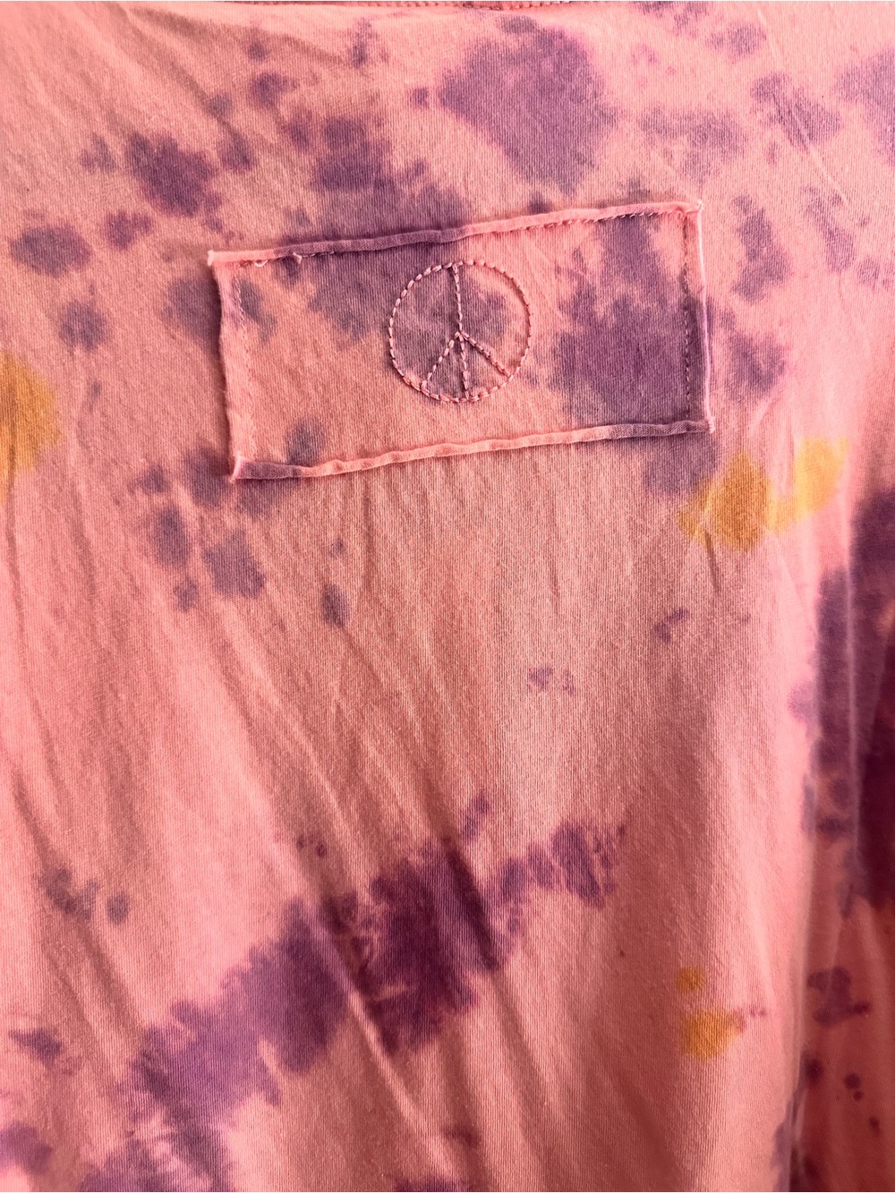 NWT Bright Pink Floral & Bird-Print Long Sleeve Tee - Picture 7 of 8